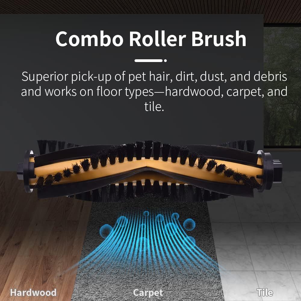 Brush Rollers Replacement Compatible with Ecovacs Deebot N79S N79 DN622 DN622.11 DN622.31 N79W N79se and Deebot 500 DC3G Robotic Vacuum Cleaners, 3-Pack. - Image 5