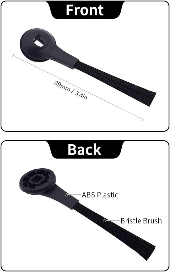 Replacement Compatible with Shark IQ Series R101AE RV1001AE RV101 RV1001 RV912S, Robot Vacuum with 1 Main Brush 2 HEPA ilter 4 Side Brush - Image 7