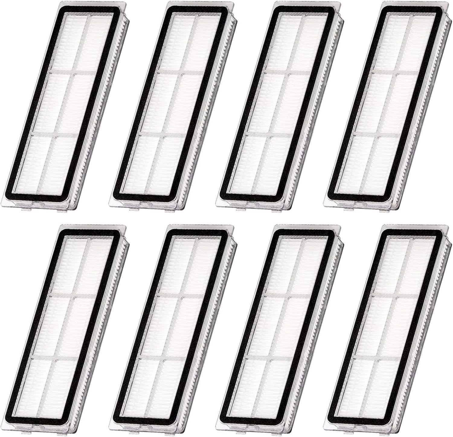 Replacement ilters Compatible with Dreametech L10s Ultra, L10s Plus, L10s Pro, D10 Plus Gen 2, D10 Plus, D20 Plus, D20 Pro Plus, Z10 Pro, S10, B101CN, 1C, W10, Robot Vacuums, 8-pack. - Image 1