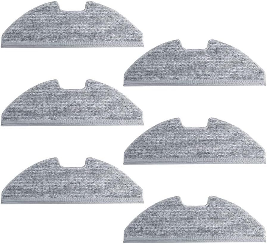 Replacement Washable Mopping Cloth Mop Pads Compatible with euy RoboVac G30/G20/G10 Hybrid, Robot Vacuums Accessory, 6-Pack. - Image 1