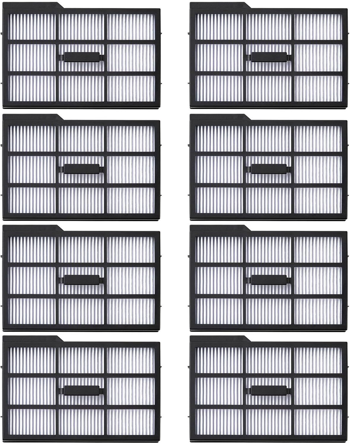 Replacement HEPA ilters Compatible with euy E28 E25 (New Version) Robot Vacuums Parts High-Eiency ilter Accessories, 8-Pack - Image 1