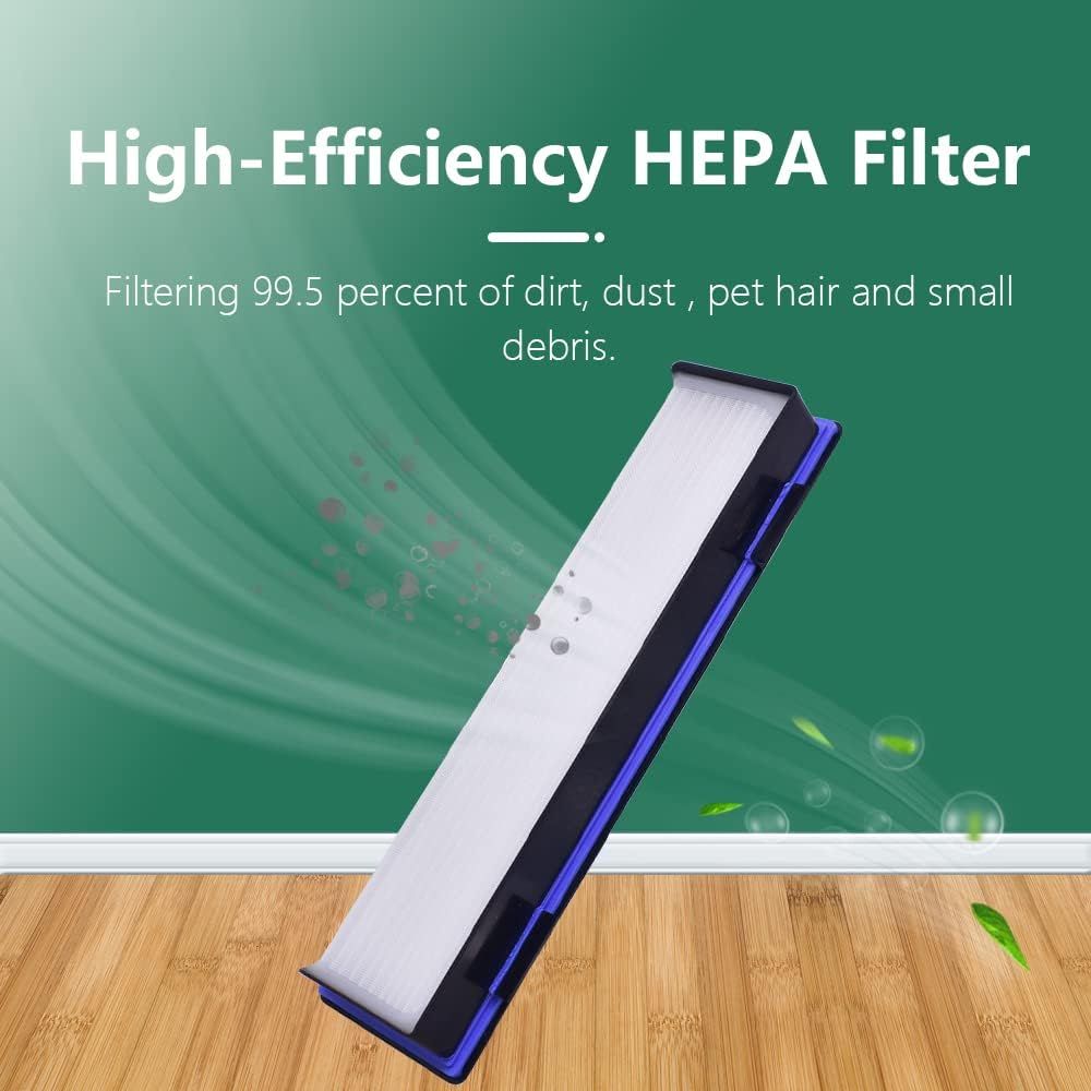 Blue Replacement H12 HEPA ilters Compatible with Neato D10, D9, D8, D7, D6, D5, D4, D3, Robotic Vacuum Cleaners, 5-Pack. - Image 4
