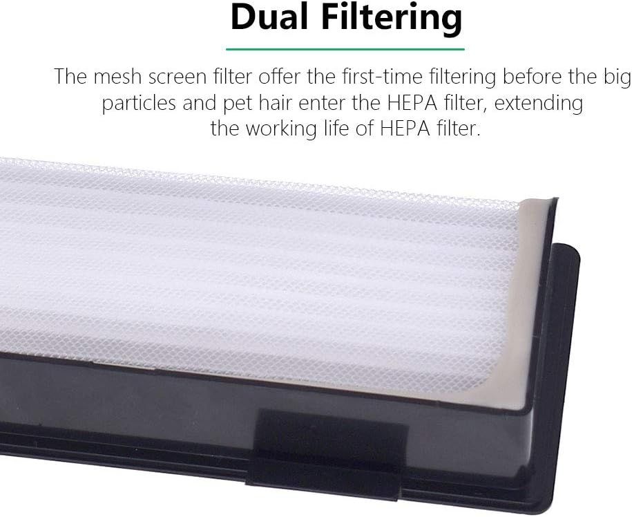 Replacement Ultra Perormance ilters Side Brushes Compatible with Neato Botvac Connected Series D10 D9 D8 D3 D4 D5 D6 D7 and Botvac D Series D75 D80 D85 Robot Vacuums,10-Pack. - Image 4
