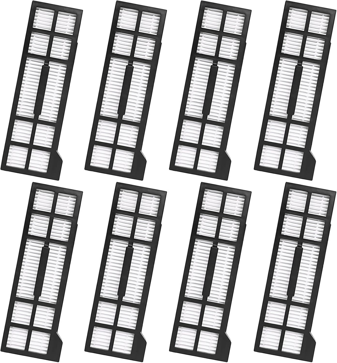Hepa ilter Replacement Set, Compatible with euy X10 Pro Omni, Robot Vacuum Accessories Parts, 8-pack - Image 1