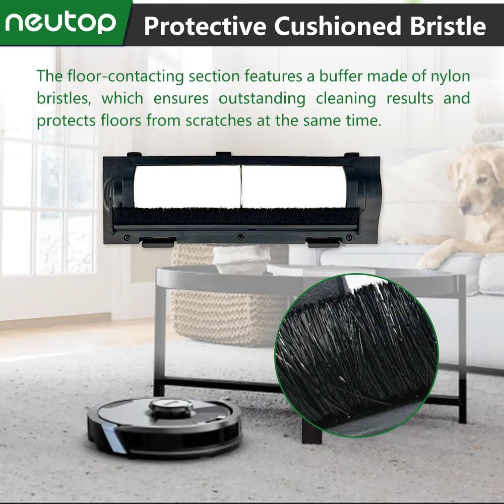 Replacement Brush Covers Guards Compatible with Shark AI AV2501S, AV2501AE, RV2502AE, RV2520AOUS, AV2510AOUS, AV2511AE, RV2310AE, AV2310AE, Robot Vacuum Cleaners, 2-Pack. - Image 5
