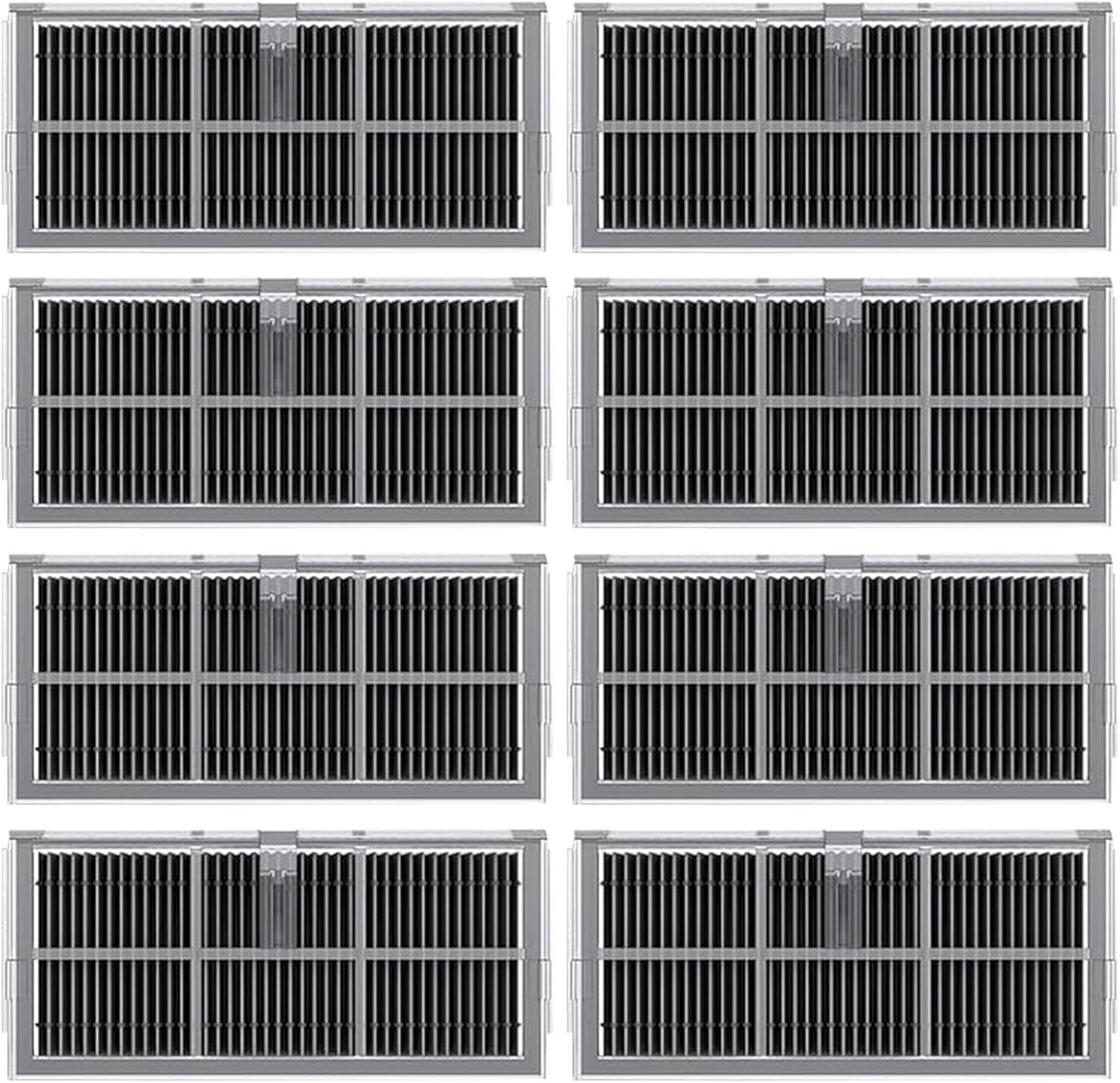 Replacement ilters Compatible with Dreame L10s Ultra Gen2/Gen3, L10s Pro Ultra Heat, L40s Ultra AE/CE, L40 Ultra, X40 Ultra/Master, X30 Ultra, Robot Vacuum Accessories Parts, 8-pack - Image 1