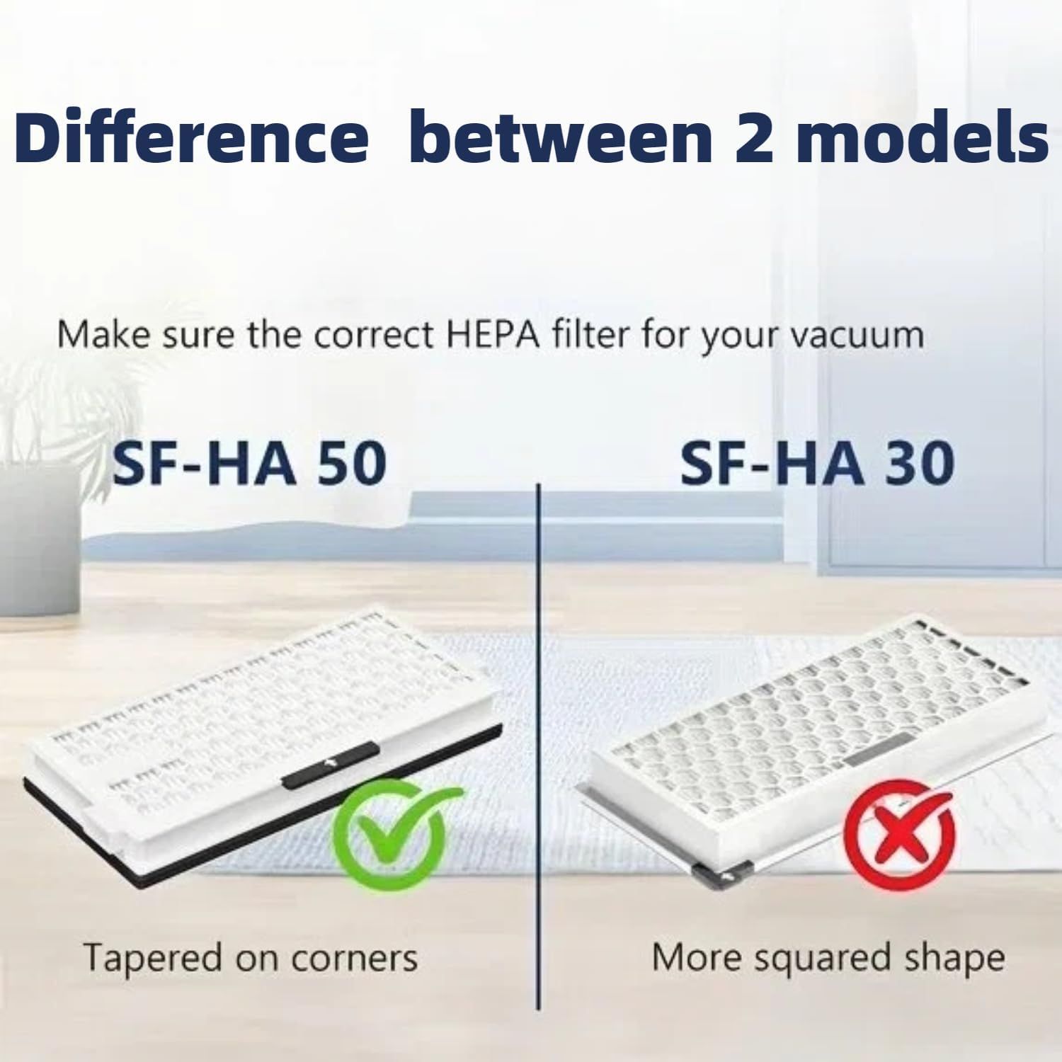 AirClean S-HA 50 Replacement ilter or Miele Complete C2/C3 Compact C1/C2 S4 S5 S6 S8 Vacuum Cleaners, Compare to HEPA AirClean S-AA 50,S-AAC 50 - Image 6