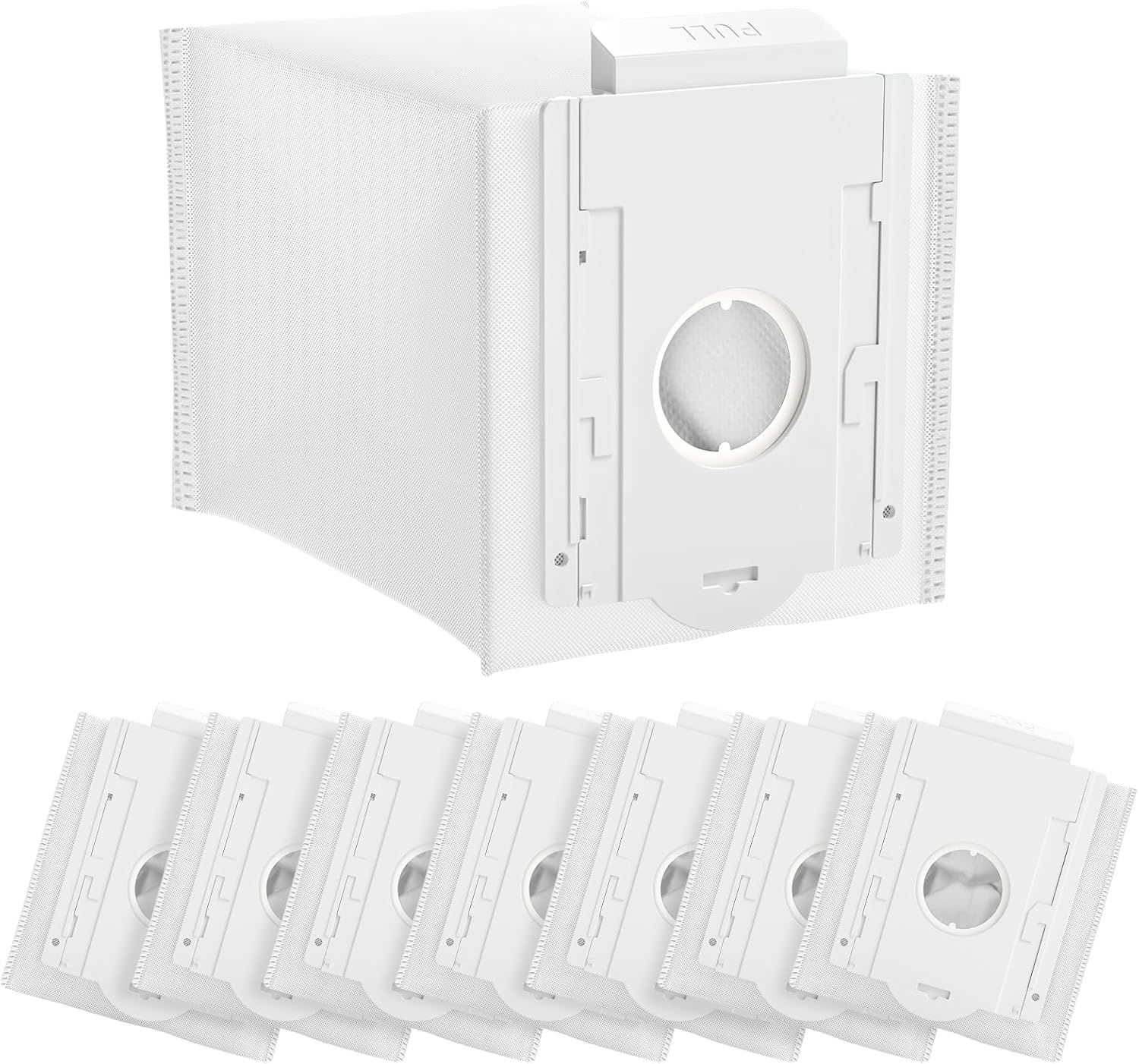 8 Pack VCA-ADB90 Dust Bag Compatible with Samsung VCA-SAE903/AA & VCA-SAE904/AA, Replacement Bags or Jet 75 Complete 75+ 90+ 70+ Series Stick Cordless Vacuum Cleaners, Compared to Part VCA-ADB90/XAA - Image 1