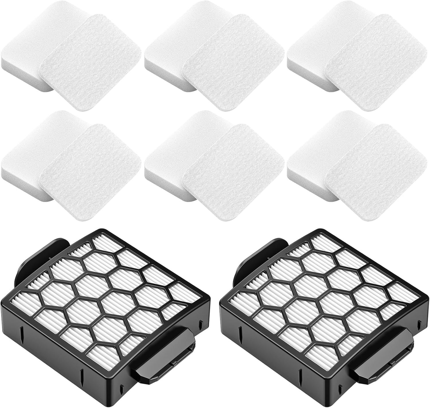 ilters or Shark Navigator Zero-M Sel-Cleaning Brushroll Pet Pro Upright Vacuum ZU60 ZU62 ZU62C NV251,NV255, Replacement Parts Parts #1238T60&1239T60 - Image 1