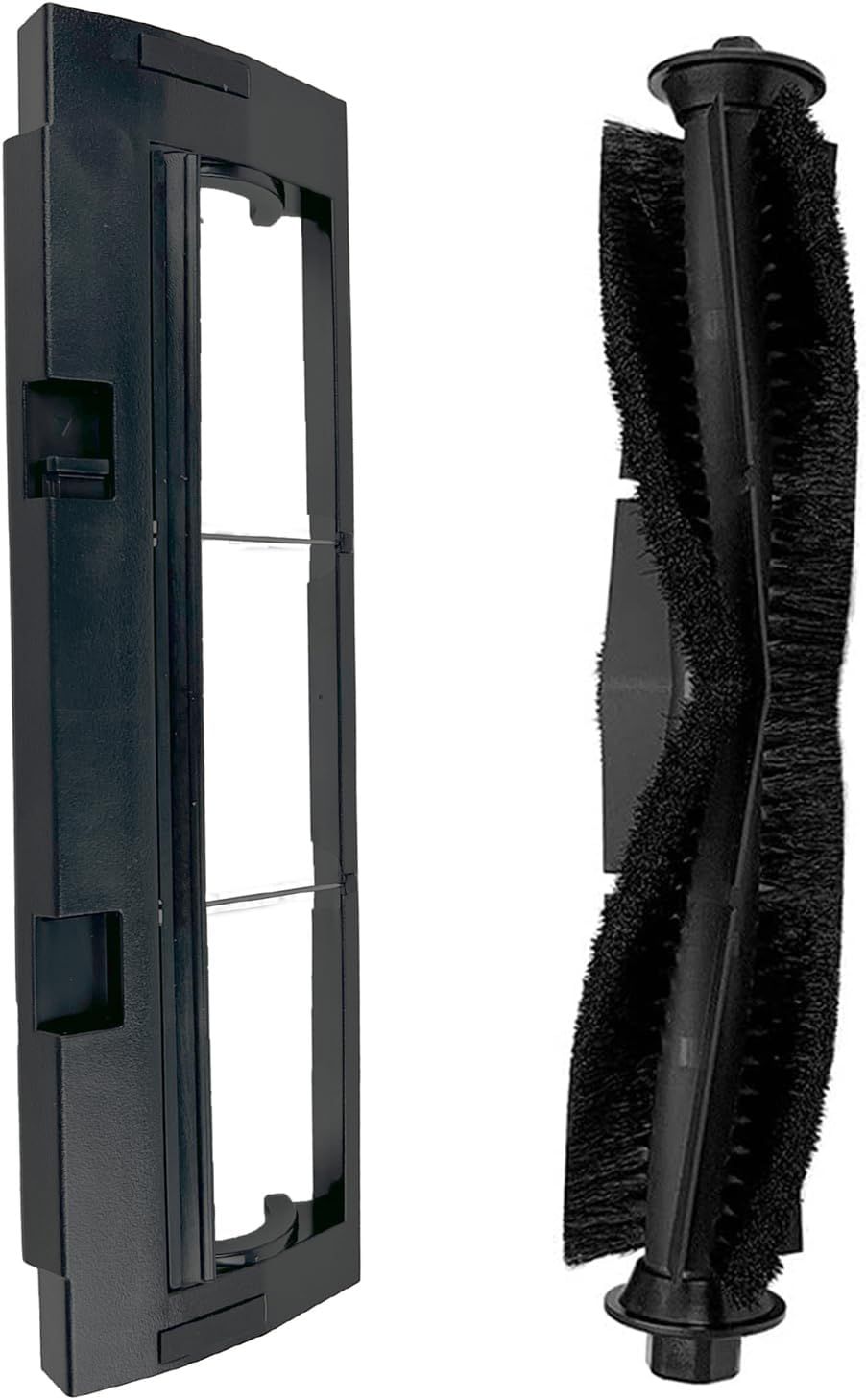 Main Brush and Main Brush Cover Guard or ihome Autovac Nova Vacuum Cleaner Accessories Replacement Spare Parts or iHRV6-blk or Proscenic M7 Pro M7 M8 - Image 1
