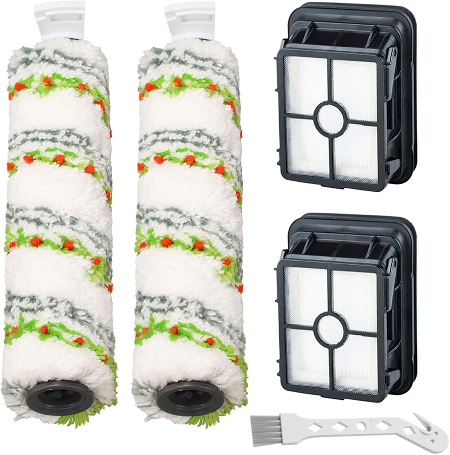 Brush ilter Replacement Parts or Bissell CrossWave HydroSteam 35151 35152 3513 3518 or CrossWave Max 2554 2590 2593 2596 Vacuum, 2 Pack 2788 Pet Brushes 2 Pack 2787 Multi-Surace Brushes 4 P - Image 3