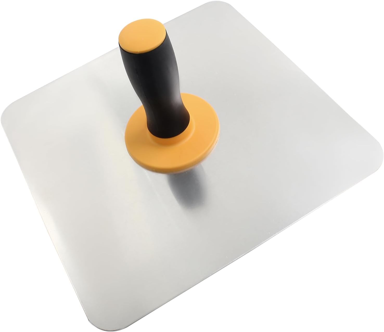 Biaungdo Aluminum Plaster Hawk, 12 Inch Mortar Board Holder with Soft Handle, Plastering Hawk Tool for Mortar, Drywall - Image 1