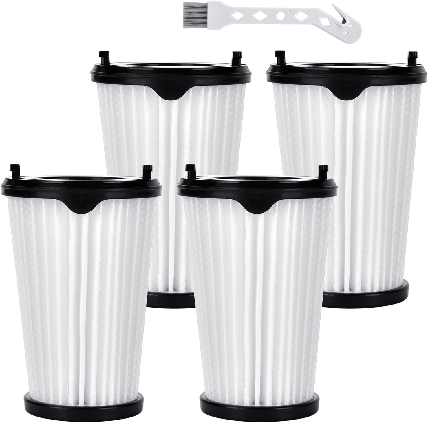 4 Pack VA-1TM ilter Replacement or Electrolux Ergorapido Stick Cordless 2-in-1 Vacuum Cleaner EHVS2510AW VS3510AR, Part # EL65522 - Image 1