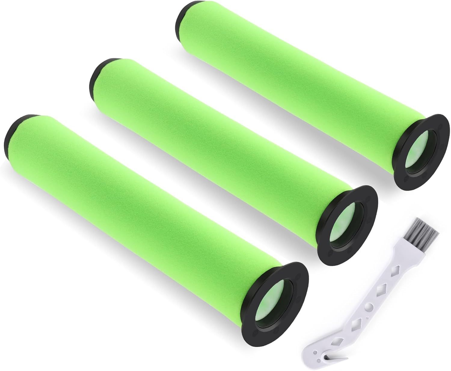 Air Ram ilter Replacement or Bissell AirRam Cordless Vacuum 1984 2144 21448 19841 19844. Compare to part#1611215 (3 Pack) - Image 1
