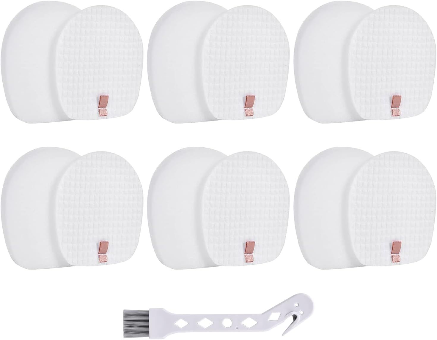 6 Pack ilter Replacement or Shark Rocket Pet Pro IX140 IX141 IX142 IZ140 IZ141C IZ142 IZ162H IZ362H IZ363HT IZ440H IZ462H IZ482H IZ483H Cordless Stick ilters, Comapre Part # 617J140 - Image 1