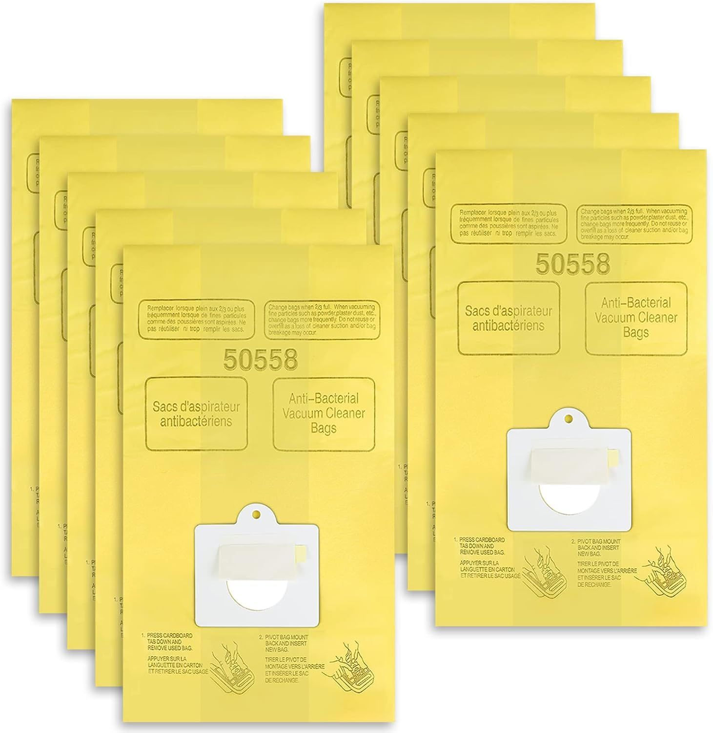 Vacuum Cleaner Bags it or Kenmore Canister Type C/Q 50555 50557 50558 and Type C-5, 10PCs By - Image 1