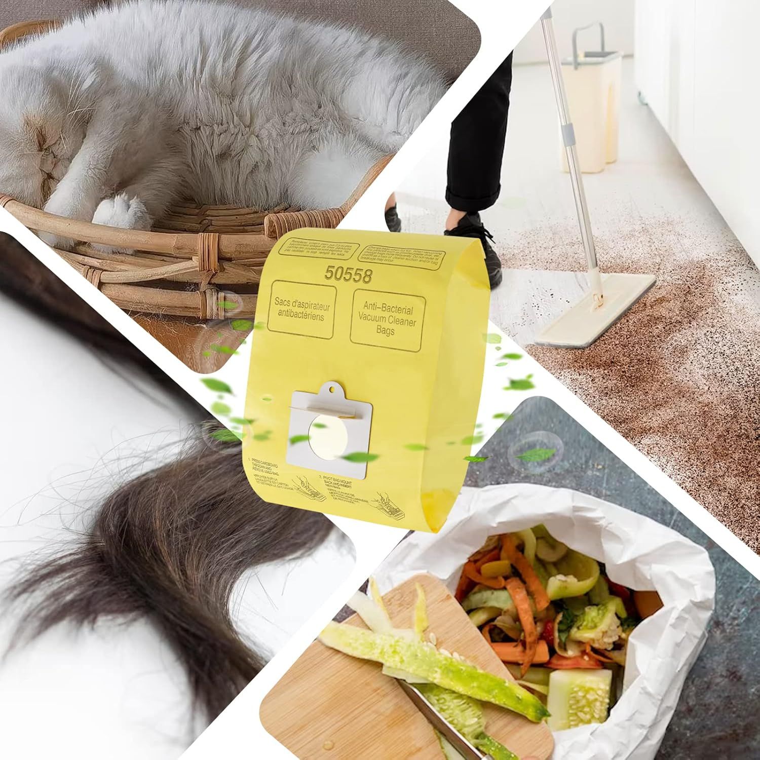 Vacuum Cleaner Bags it or Kenmore Canister Type C/Q 50555 50557 50558 and Type C-5, 10PCs By - Image 7