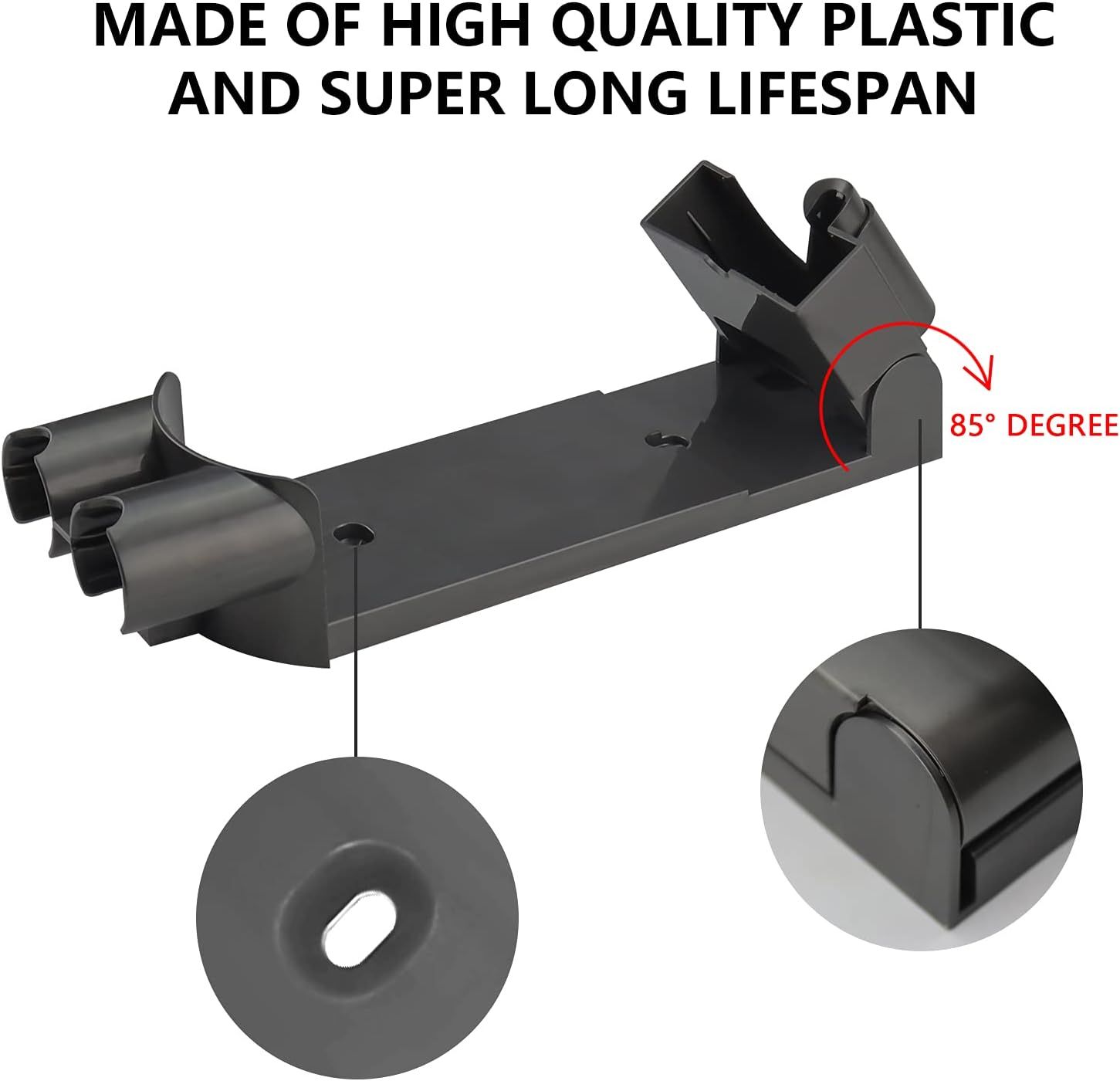 Docking Station Accessory Wall Mount Compatible with Dy.son V7 V8 Cordless Vacuum Cleaner Replaces Part # 967741-01 - Image 4