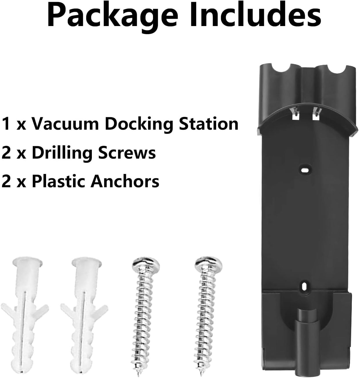 Docking Station Accessory Wall Mount Compatible with Dy.son V7 V8 Cordless Vacuum Cleaner Replaces Part # 967741-01 - Image 6