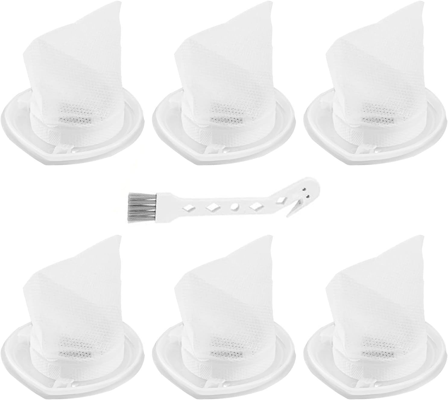EV100 ilter Replacement Compatible with Black & Decker Hand Vacuum HNV220B HNV115J HNV215B HNV115B 90590689 Series Cleaners, 6 Pack - Image 1