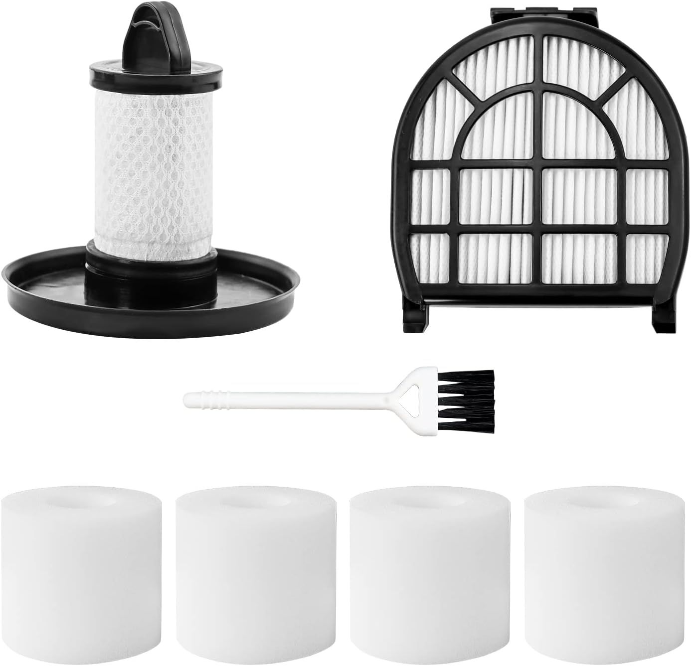 LZ600 ilter Replacement Compatible with Shar-k LZ601, LZ602, LZ602C APEX UpLight Lit-Away Duo-Clean Vacuum, Compare to # XLZ600 & XHC600 - Image 1