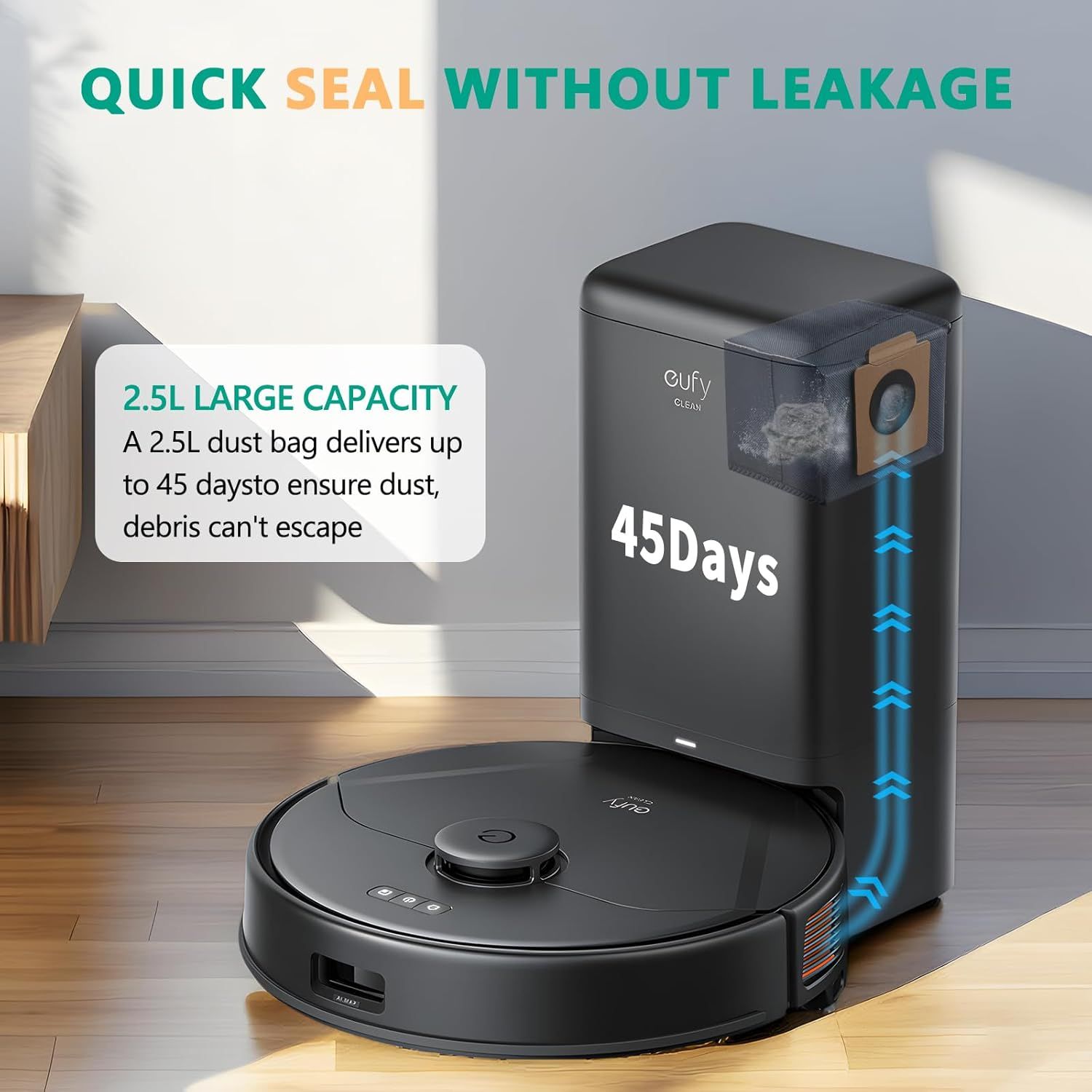 Dust Bags or euy X10 Pro Omni Robot Vacuum & X8 Pro with Sel-Empty Station, Large Capacaity, 12 Pack - Image 4