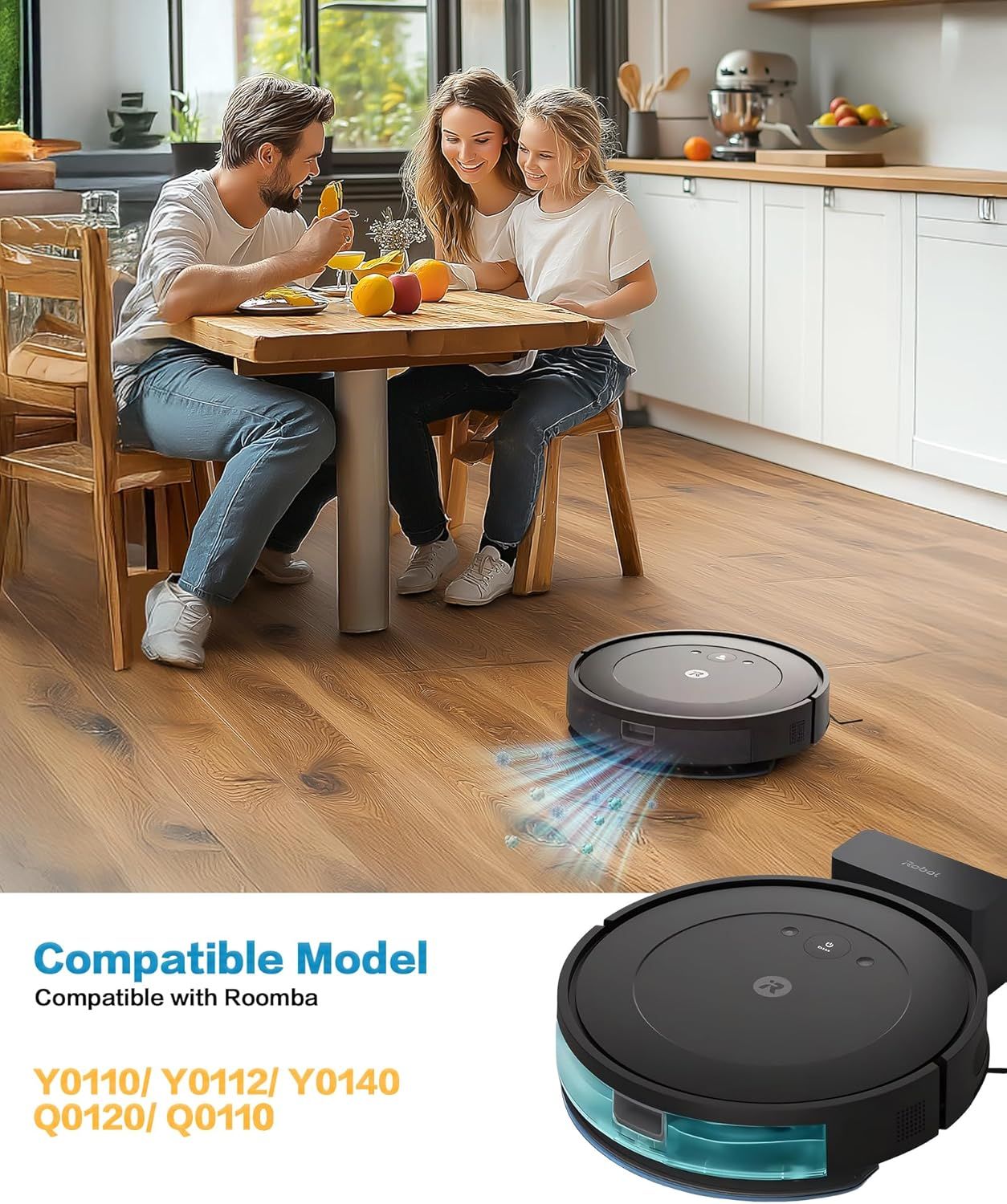 Replacement Parts or iRobot Roomba 104 Combo, 105 Combo, Essential Y0140 Y0112 Y0110 Robot Q0120 Q0110, 21 Pack Quality Accessories or Better Cleaning Perormance - Image 2