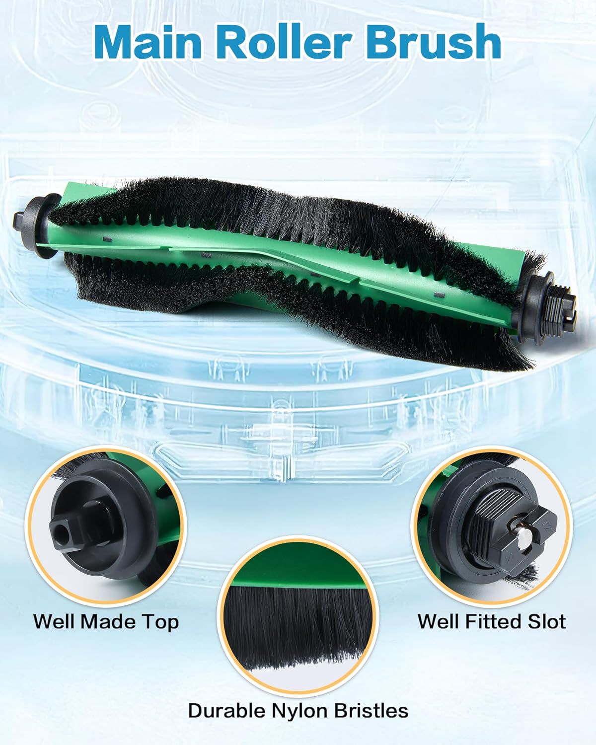 Replacement Parts or iRobot Roomba 104 Combo, 105 Combo, Essential Y0140 Y0112 Y0110 Robot Q0120 Q0110, 21 Pack Quality Accessories or Better Cleaning Perormance - Image 3