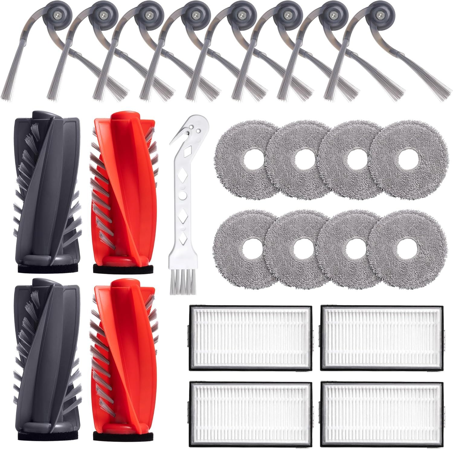 Saros 10R Replacement Parts & Accessories or  Saros 10R Robot Vacuum, 24 Pack Quality Accessories or Better Cleaning Perormance - Image 1