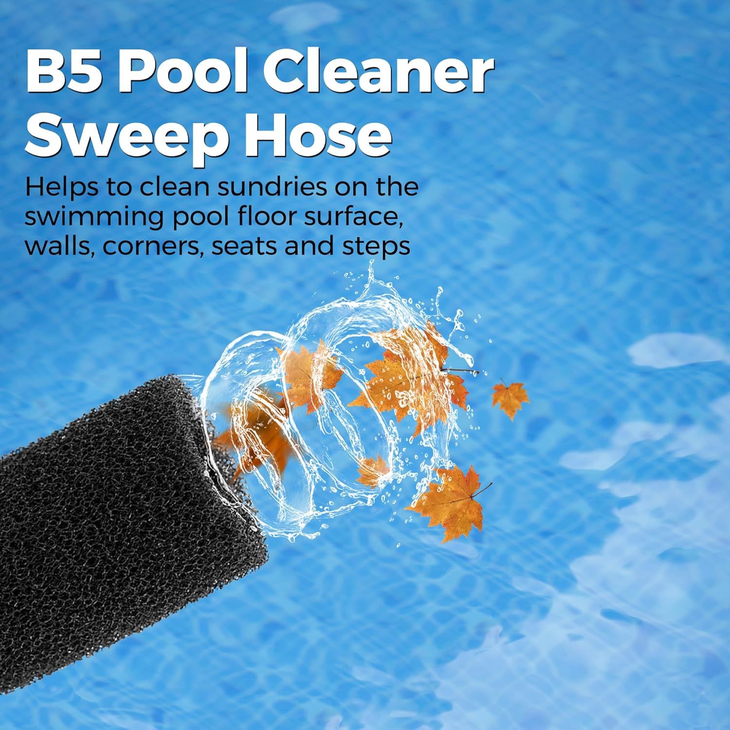 Automatic Pool Cleaner Sweep Hose Complete B5 B-5 Replacement or Zodiac Polaris 280 380 480 180 Pool Cleaner (1 Pack) - Image 6