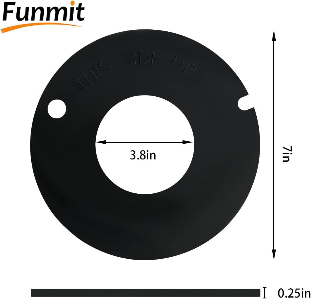 2 Pcs 385311462 & 385316140 RV Toilet Seal Kit Replacement or 510/506+, 510+/1006, 1008/EcoVac, 511H, 548+, 146-149, 2010 or RV Camper Marine Toilet Trailer | Prevent Leakage - Image 4