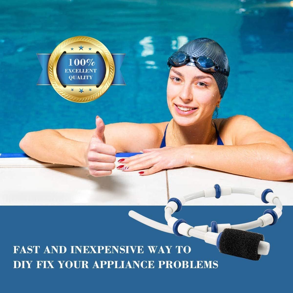 Automatic Pool Cleaner Sweep Hose Complete B5 B-5 Replacement or Zodiac Polaris 280 380 480 180 Pool Cleaner - 2 Pack - Image 7