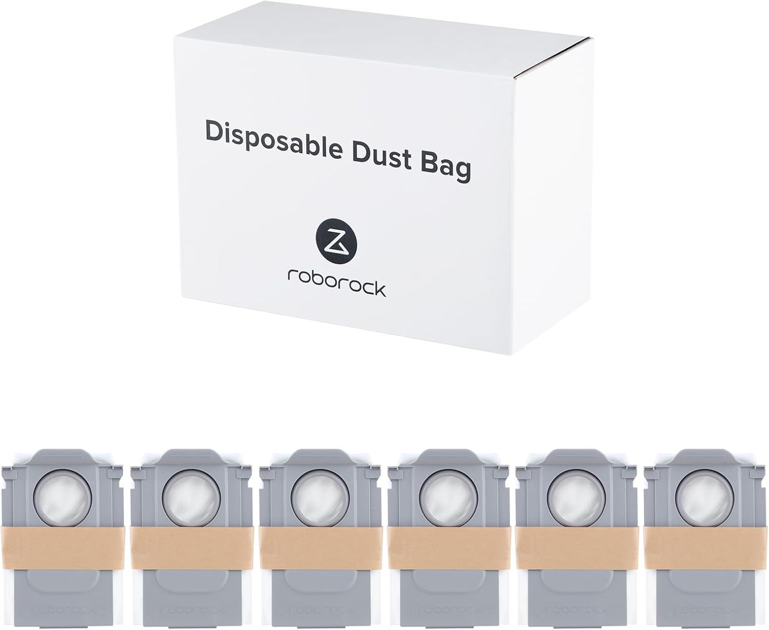 6 Packs Disposable Dust Bags or QV35A, Saros10series, Saros20, Saros 20 Sonic, QrevoCurv2low, QrevoCurv, QrevoEdgeS5A, QrevoSlim, S8MaxUltra, QrevoMaxV, QRevo series Robot Vacuum - Image 7