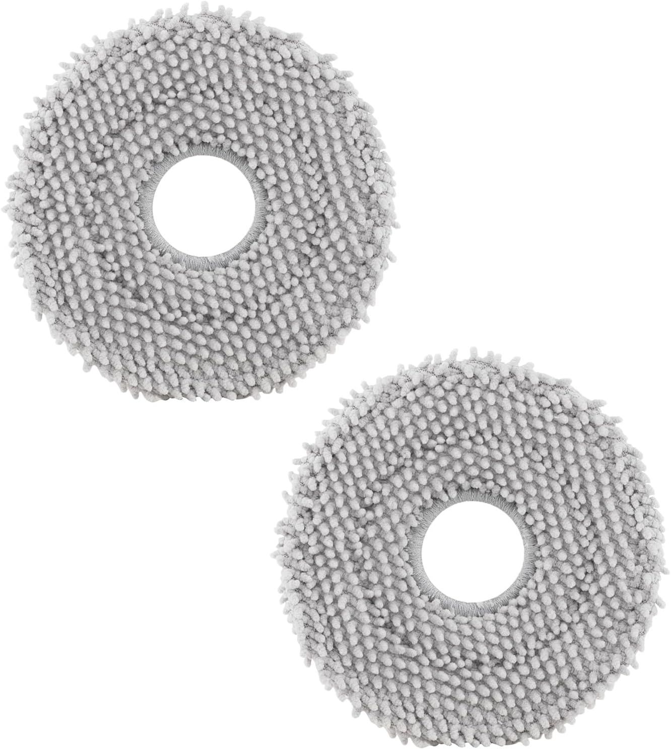 4 Pack Microiber Mop Cloths or Q Revo, Qrevo MaxV, Qrevo S, Qrevo Pro, Qrevo Slim Qrevo S5V Robot Vacuum Cleaner, Mop Pad Replacement Accessories - Image 1