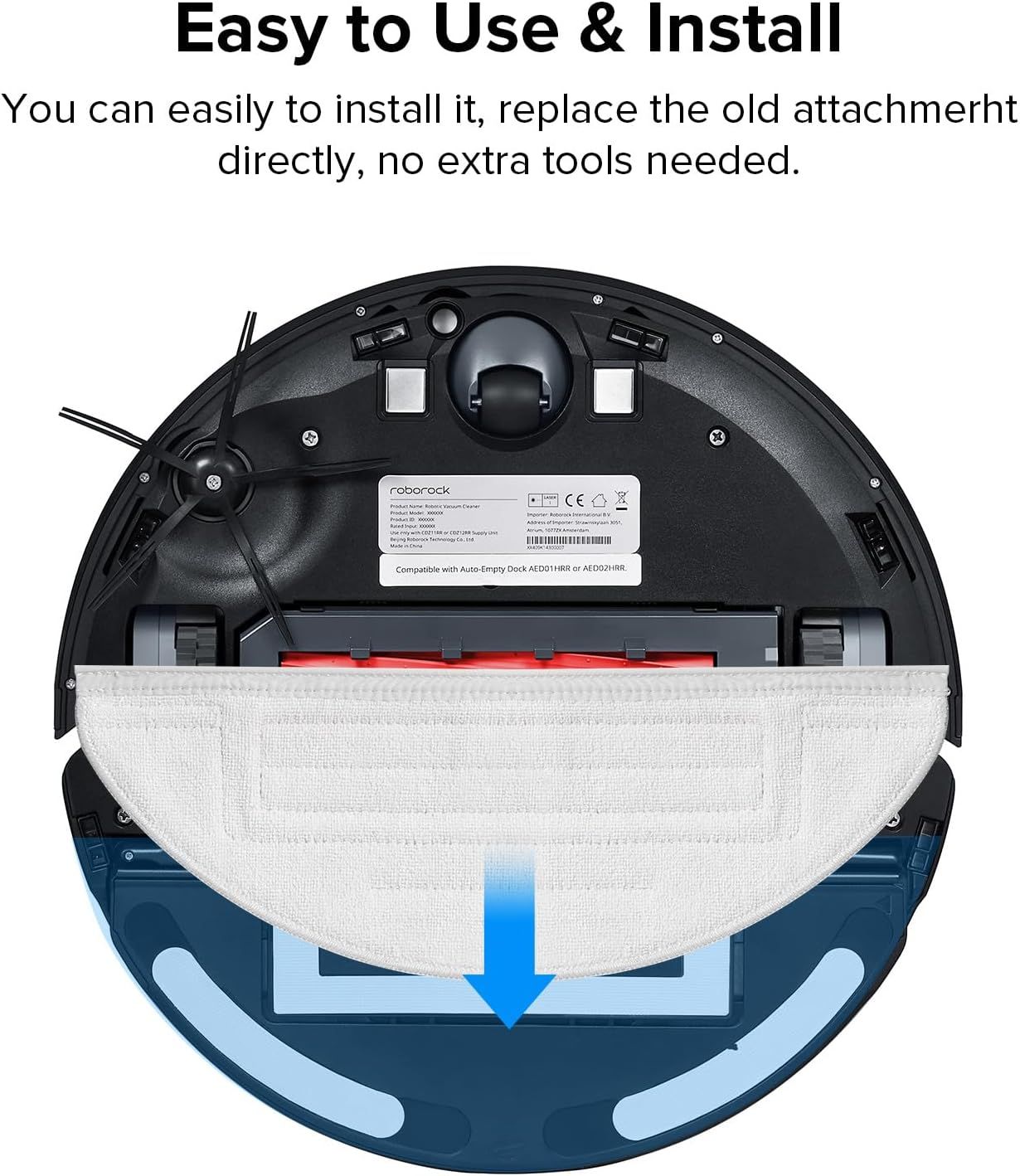 Mop Cloth or S8+ & S8 & S7 MaxV Robot Vacuum (2 Pcs) - Image 5