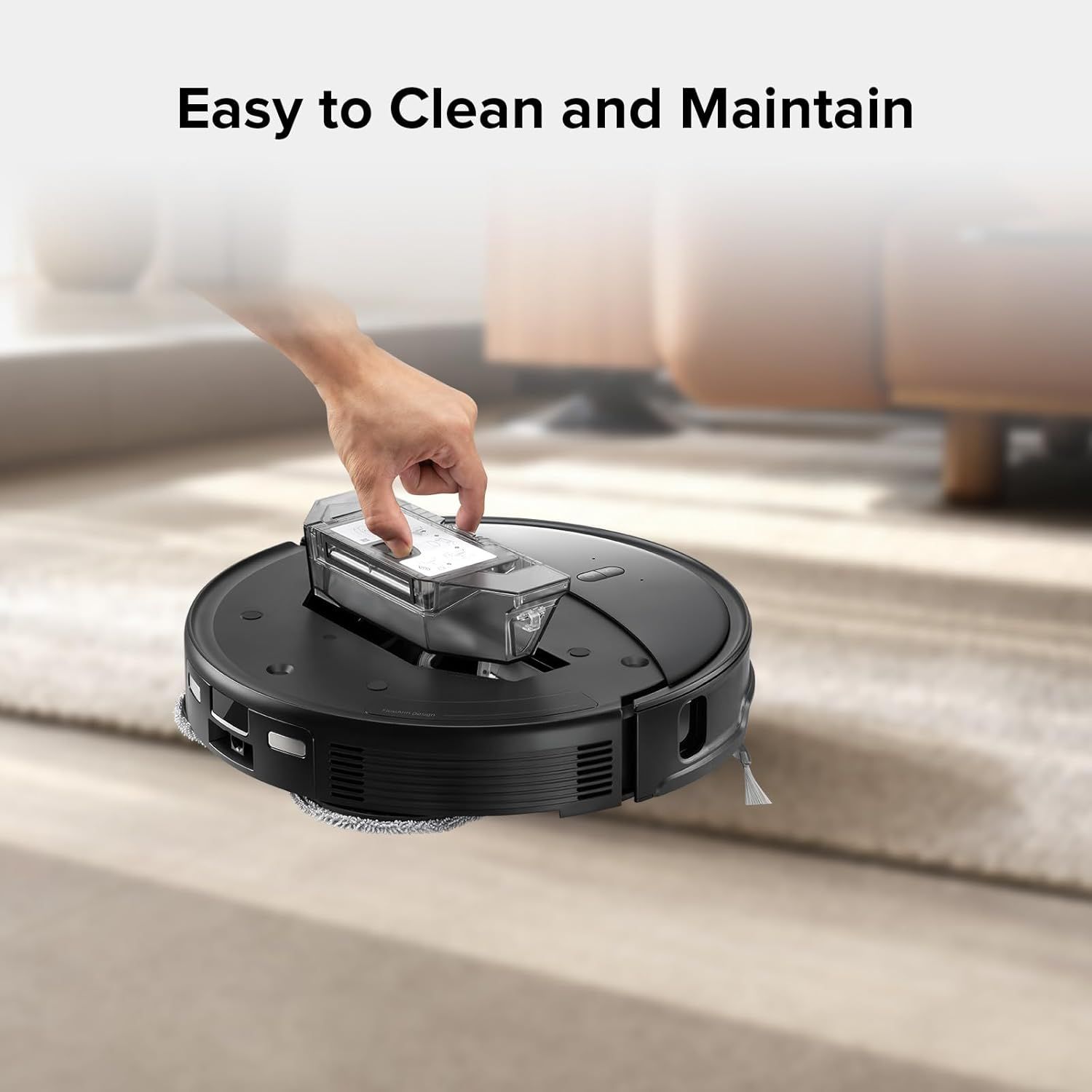 2 Pcs Washable ilter or Saros 20, Saros 20 Sonic, Saros 10R, Saros Z70, Qrevo CurvX, Qrevo EdgeT, Robot Vacuum Cleaner, Reusable Replacement ilter or Eicient Cleaning & Longer Liespan - Image 3