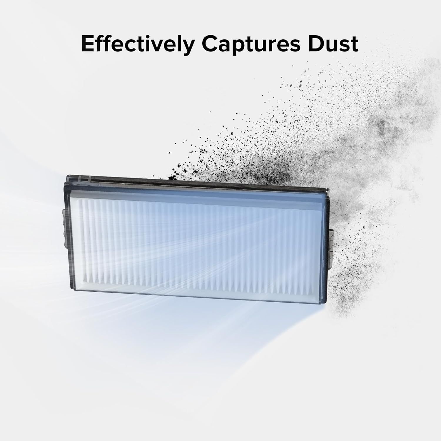 2 Pcs Washable ilter or Saros 20, Saros 20 Sonic, Saros 10R, Saros Z70, Qrevo CurvX, Qrevo EdgeT, Robot Vacuum Cleaner, Reusable Replacement ilter or Eicient Cleaning & Longer Liespan - Image 4