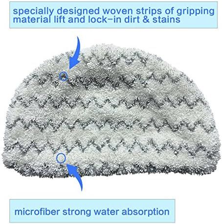 10PK  Replacement Pads Compatible with Bissell Powerresh Steam Mop 1940 1440 1806 1544 2075 2685 Series 19401 19404 19409 1940A 1940 1940N 1940T 1940Q 1940W B0006 15441 15443 2181 2814 - Image 3