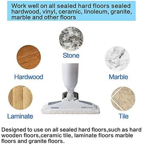 Replacement Pads Compatible with Bissell Symphony Pet All-In-One Vacuum and Steam Mop 1132 1543 1652 Series 1252 1543A 1543T 11321 11326 11328 1132A 1132M 1132P 1132Q 1132X 1530 1632 2747A - Image 4
