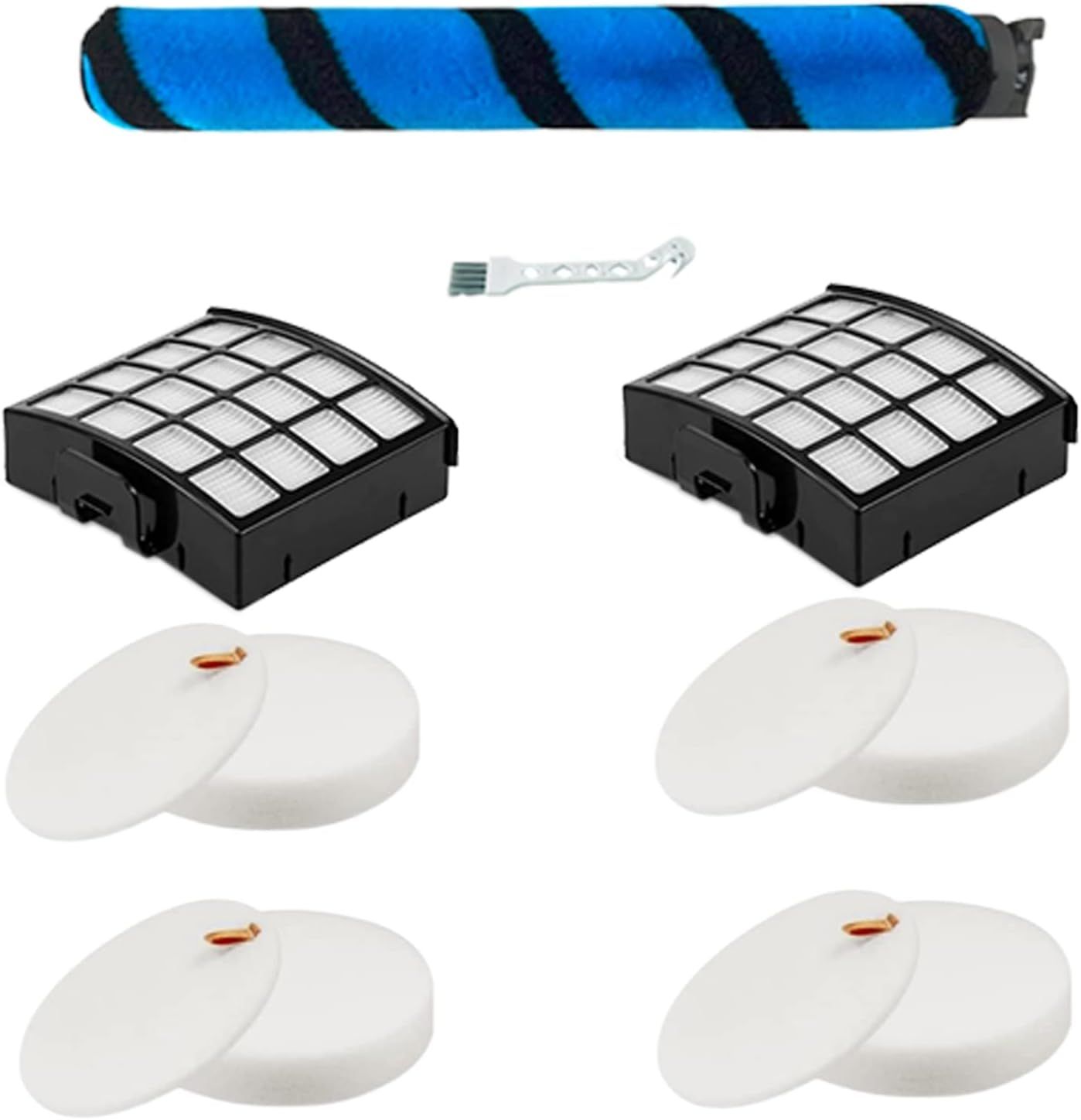 Sot Brushroll ilters Replacement Parts Acessories or Shark Vertex DuoClean Powerin Upright Vacuum AZ2002 AZ2000 AZ2000W Accessories, Part # 1483C2000 XHA 2000 & XKAZ2000 - Image 1