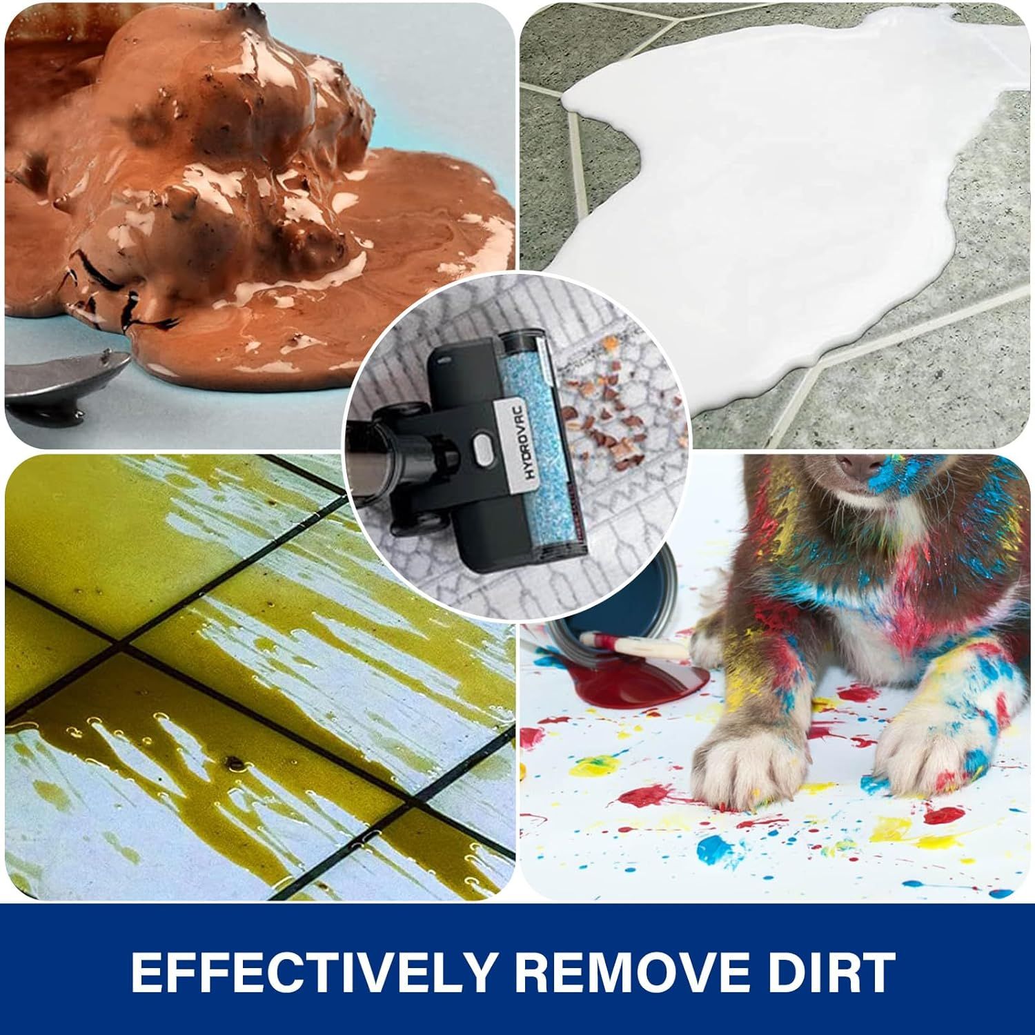 WD161 Roller and ilter or Shark HydroVac MessMaster Wet Dry Vacuum Cleaner WD161 WD261 AW261 - Image 5