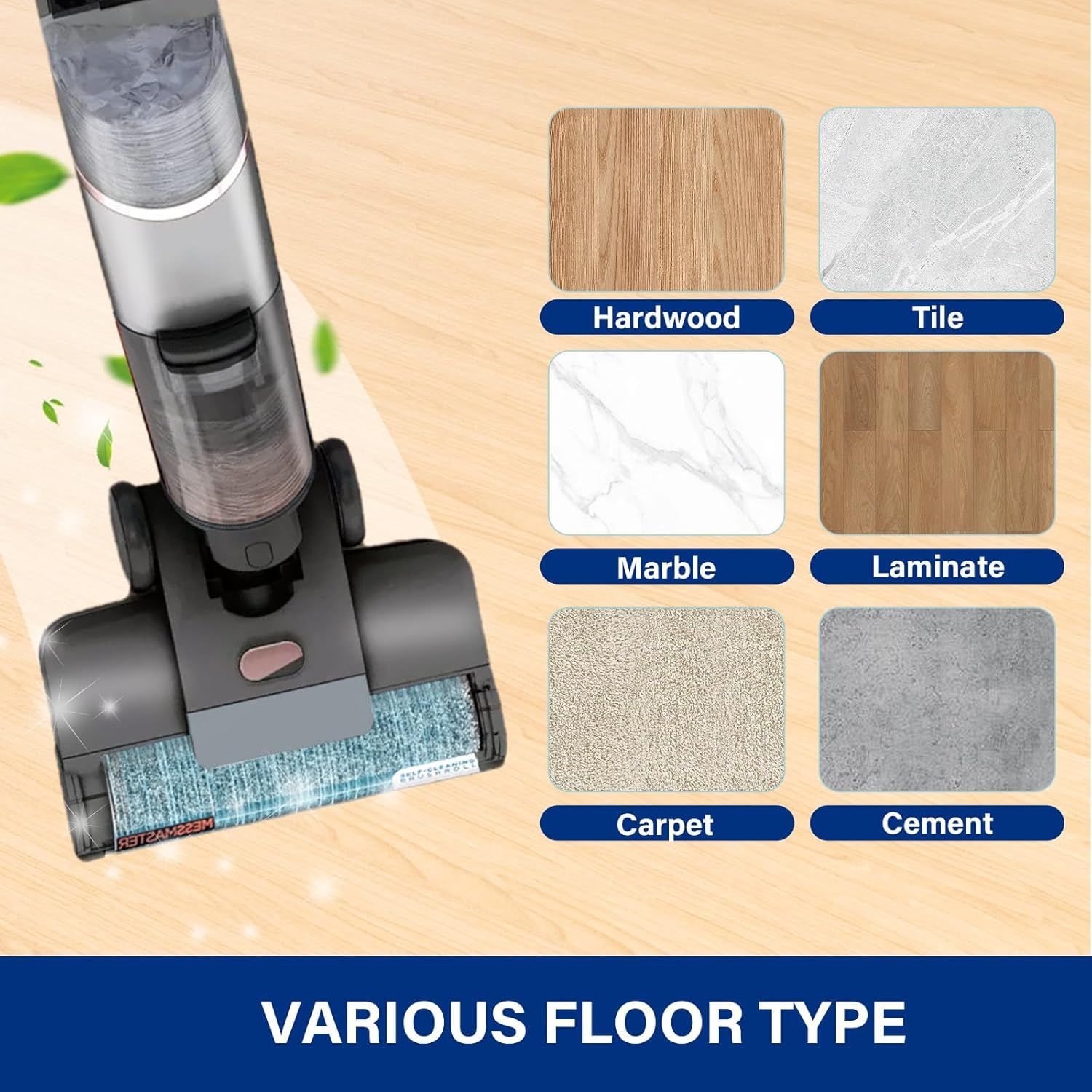 WD161 Roller and ilter or Shark HydroVac MessMaster Wet Dry Vacuum Cleaner WD161 WD261 AW261 - Image 7