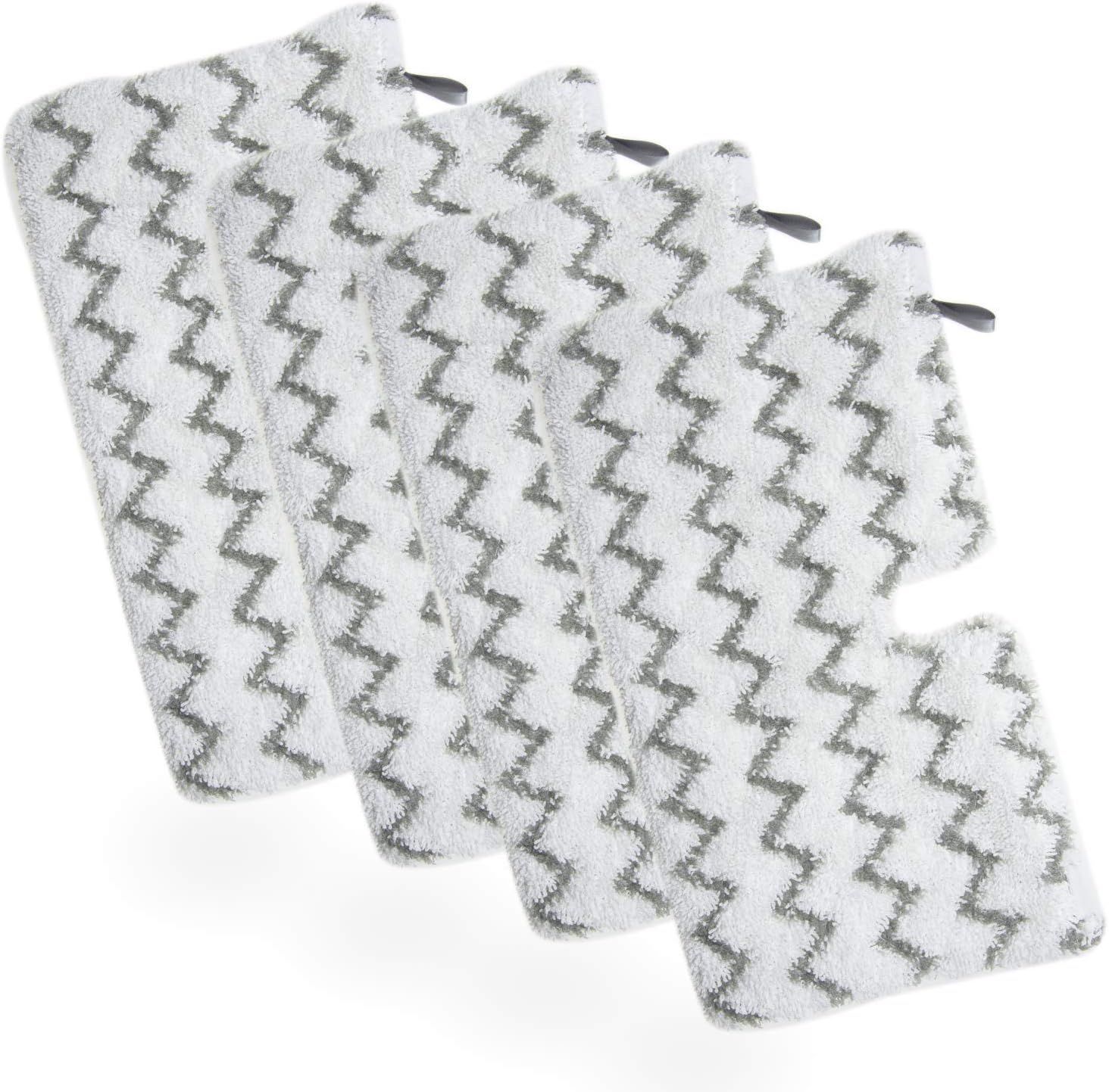 4 Pack S3501 S3601 Steam Pocket Mop Pads or Shark S3500 Series S3501 S3601 S3550 S3901 SE450 S3801CO S3601D S2901 S2902 Steam Mop Pads Washable - Image 1