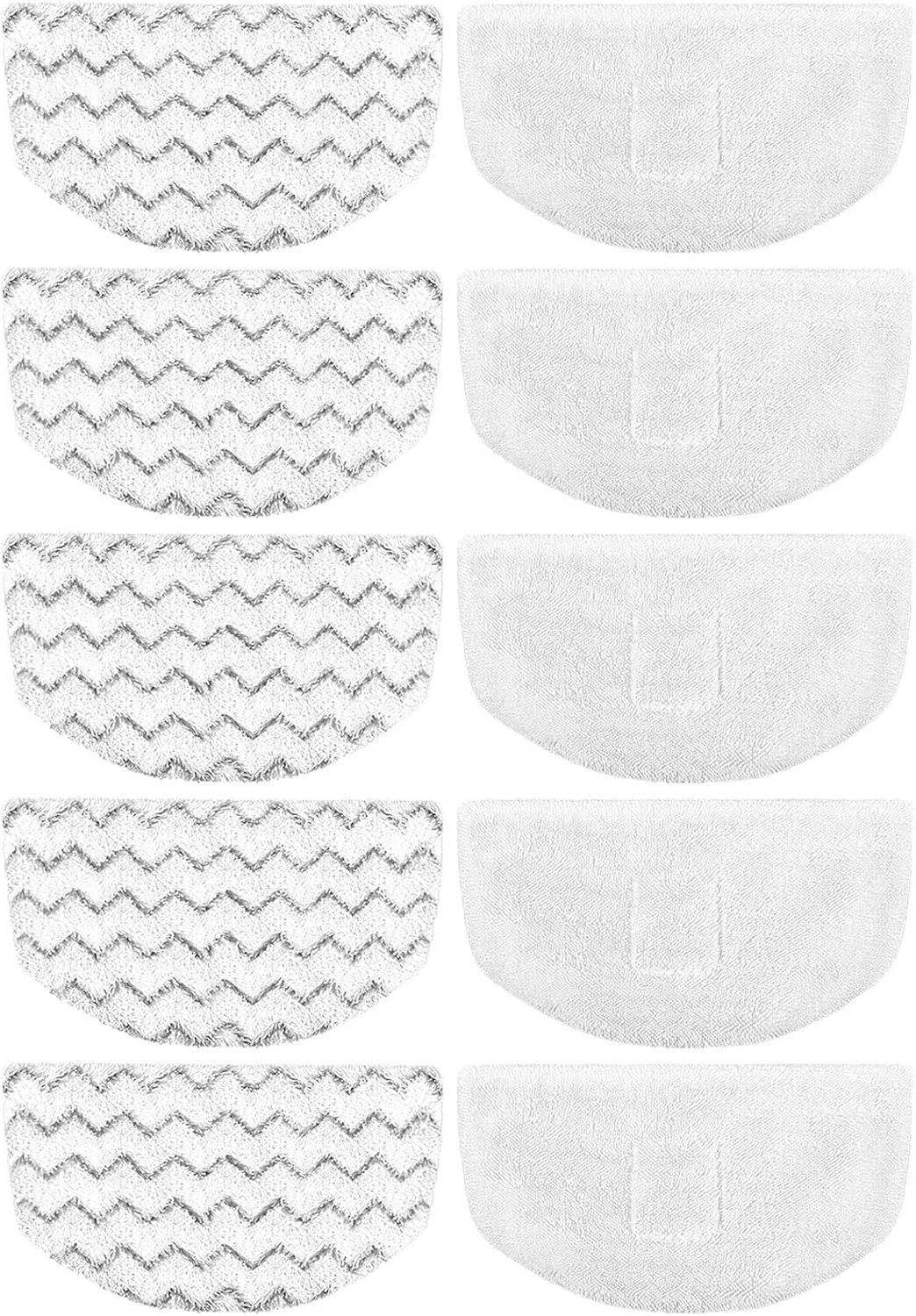 10 Pack Steam Mop Replacement Pads or Bissell Powerresh Steam Mop 1940 1806 1544 2075 2685A 2181 2814 Series, Model 19402 19404 19408 19409 1940A 1940 1940Q 1940T 1940W B0006 B0017 2075A - Image 1