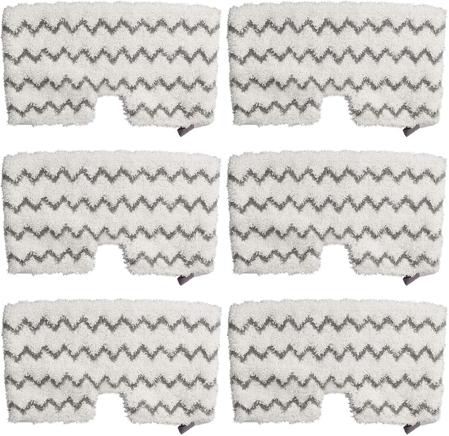 6 Pack Steam Mop Pads Replacement or Shark Steam Pocket Mops S3501 S3601 S3972BRN S3550 S3801 S3901 S3601D S3801CO S3901D S3455K S2902 SE450 SE460 - Image 1