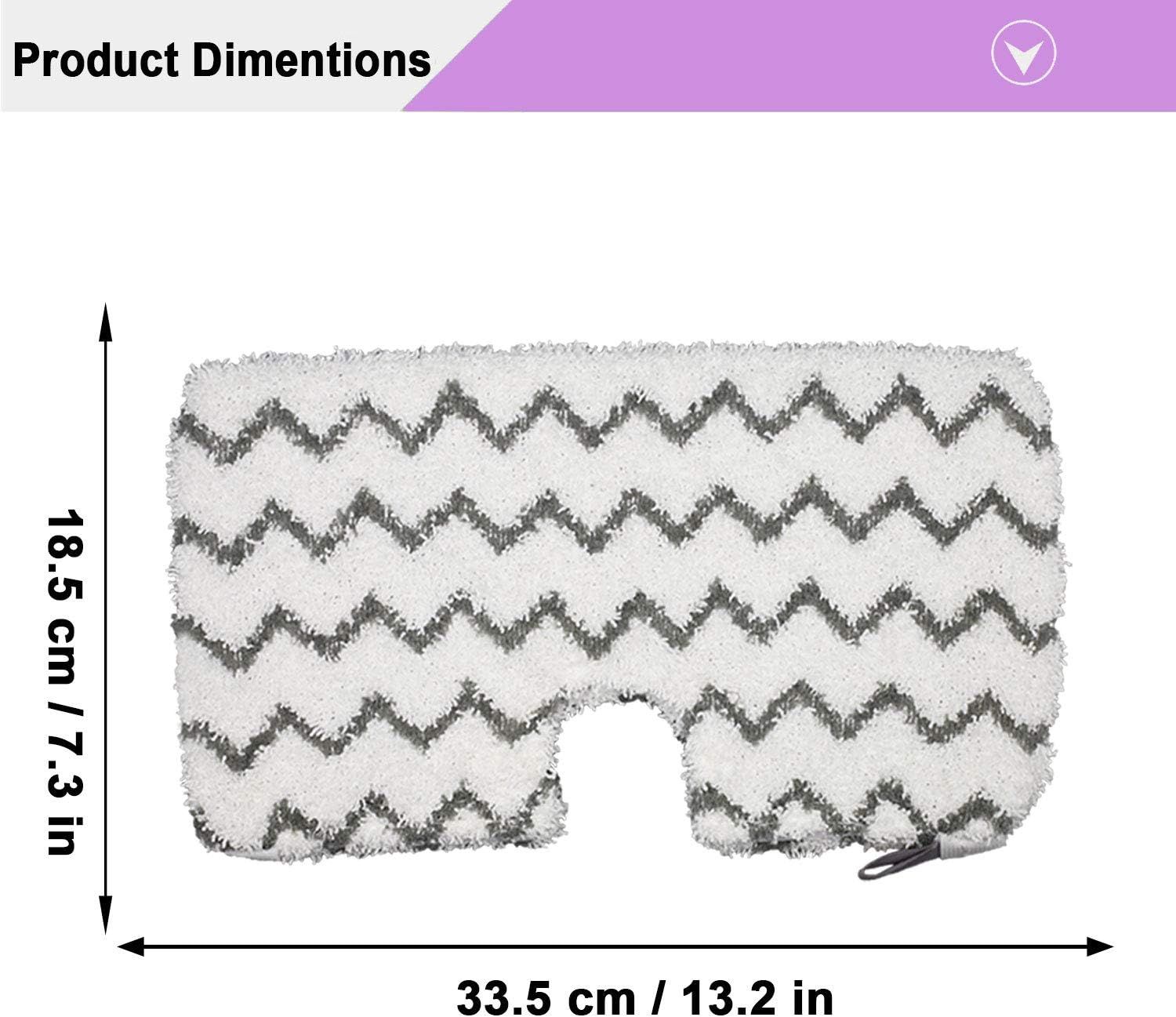 6 Pack Steam Mop Pads Replacement or Shark Steam Pocket Mops S3501 S3601 S3972BRN S3550 S3801 S3901 S3601D S3801CO S3901D S3455K S2902 SE450 SE460 - Image 6