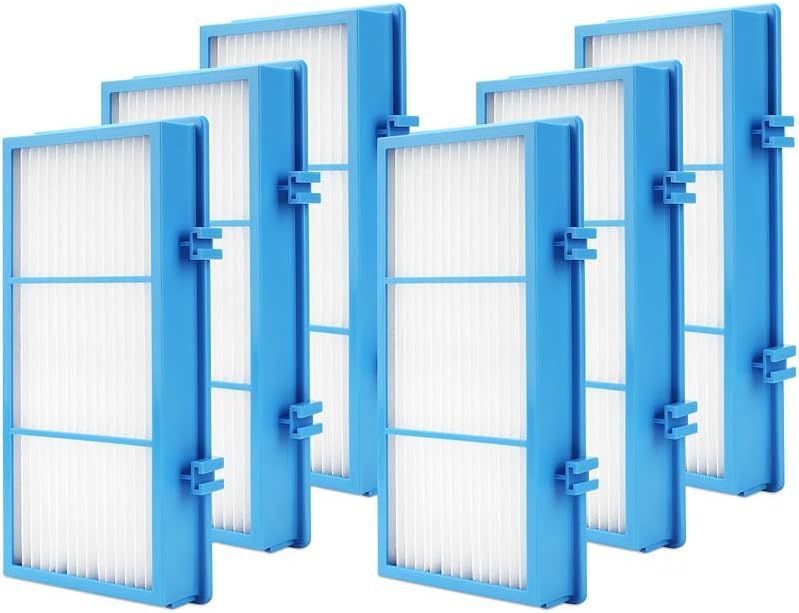 6 Pack AER1 ilter Replacement or Holmes AER1 Series, HAP30AT Total Air HEPA Type ilter or Replacement Parts # HAP300AH-U4R, HAP242-NUC - Image 1