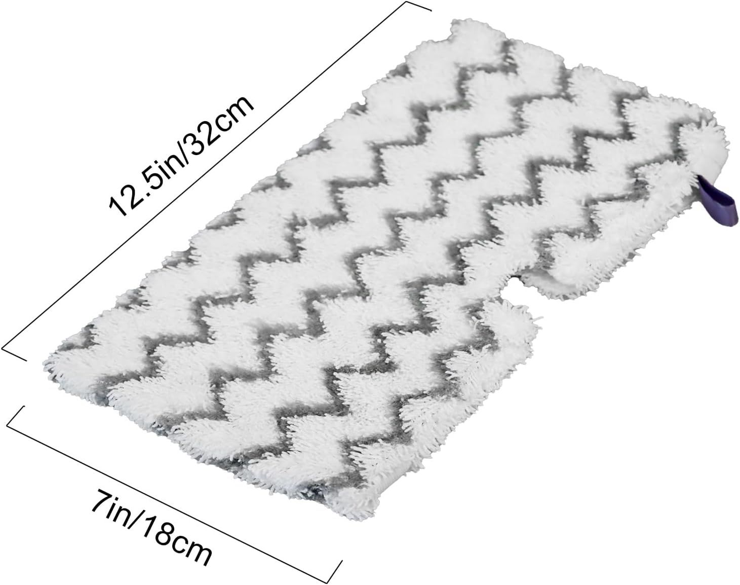6 Pack S3501 S3601 Steam Mop Replacement Pads or Shark S3501 S3601 S3550 S3801 S3901 S3601D S3801CO S3901D S3455K S2902 SE450 Steam and Scrub Pocket Mop Steamer Pads Washable - Image 2