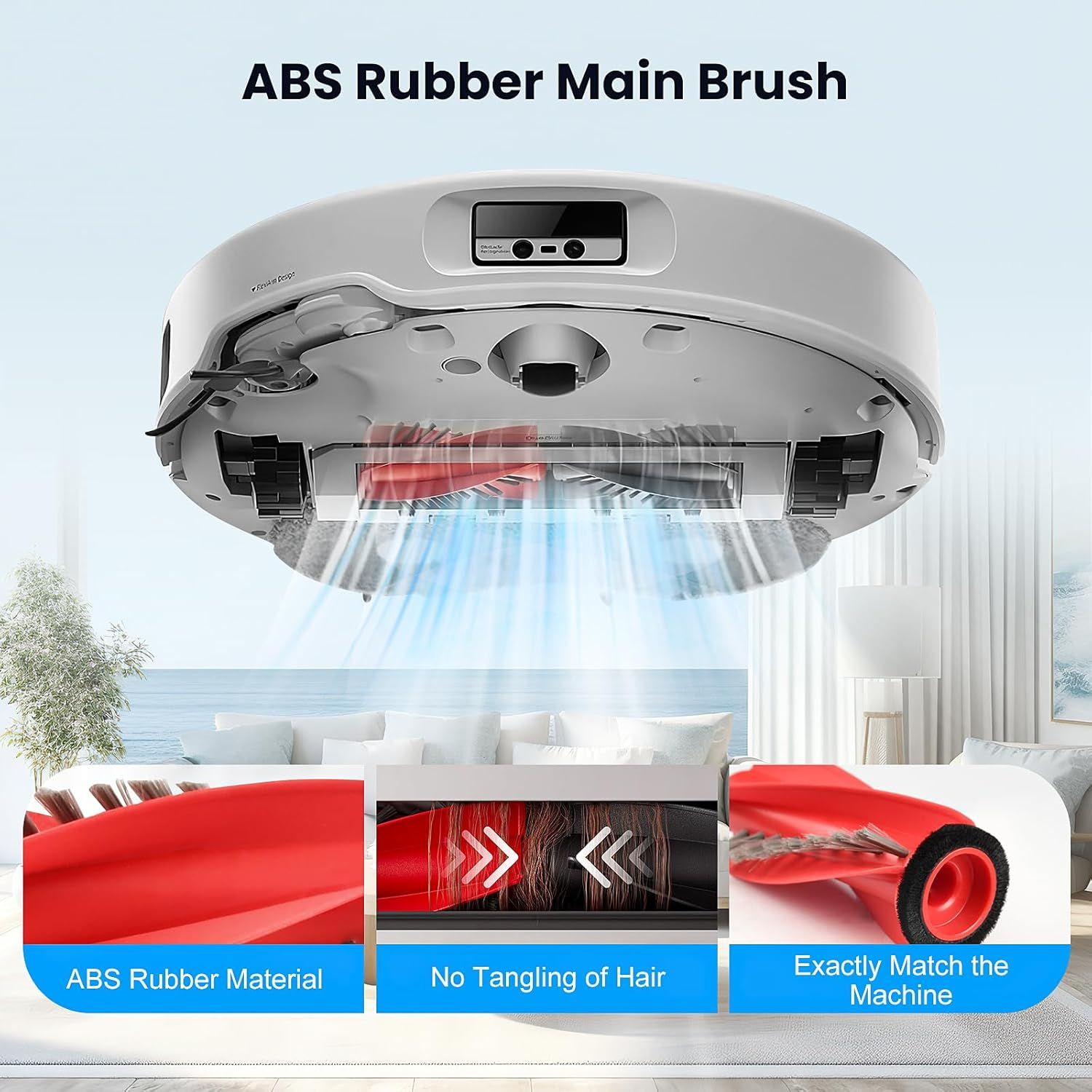 28 Pack Replacement Accessories or  Qrevo Curv/Curv S5X/Qrevo Edge/Edge S5A/Qrevo S5V Robot Vacuum, 2 Pairs Mainbrush 4 ilter 6 Dust Bags 6 Mop Pad 6 Sidebrush 1 Cleaning Brush 1 Screwdriver - Image 4