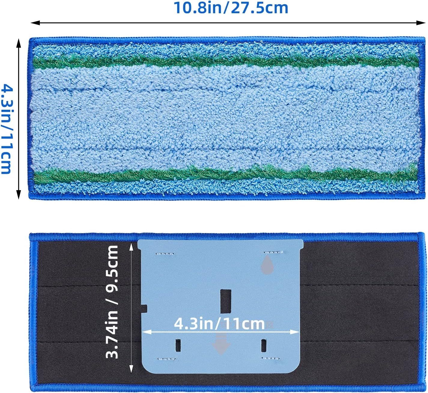 8 Pack Mop Pad or iRobot Braava Jet M6 Ultimate Robot Mop, Upgraded M6 Wet Mopping Pad, Washable Microiber Replacement Cleaning Pad - Image 2